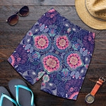 Ornamental Paisley Mandala Print Men's Shorts