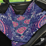 Ornamental Paisley Mandala Print Pet Car Back Seat Cover