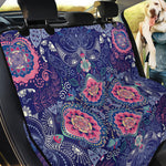 Ornamental Paisley Mandala Print Pet Car Back Seat Cover