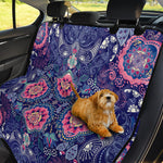 Ornamental Paisley Mandala Print Pet Car Back Seat Cover