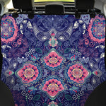 Ornamental Paisley Mandala Print Pet Car Back Seat Cover