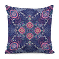 Ornamental Paisley Mandala Print Pillow Cover