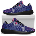 Ornamental Paisley Mandala Print Walking Shoes