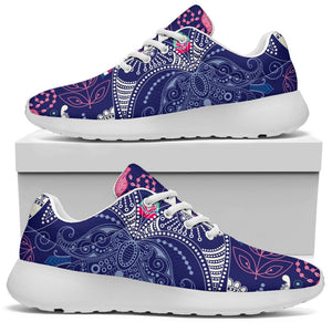 Ornamental Paisley Mandala Print Sport Shoes GearFrost