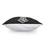 Ornamental Silver Cross Print Pillow Cover