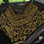 Ornamental Western Damask Print Pet Car Back Seat Cover