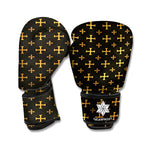 Orthodox Christian Pattern Print Boxing Gloves