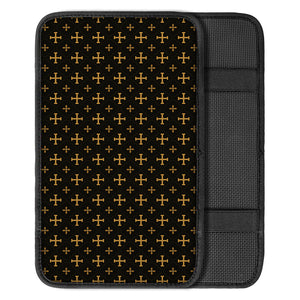 Orthodox Christian Pattern Print Car Center Console Cover