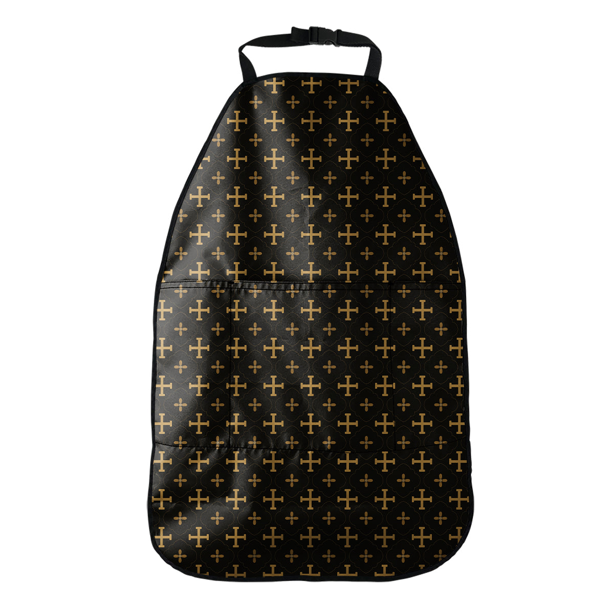 Orthodox Christian Pattern Print Car Seat Organizers