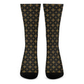 Orthodox Christian Pattern Print Crew Socks