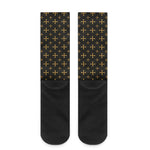 Orthodox Christian Pattern Print Crew Socks