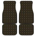 Orthodox Christian Pattern Print Front and Back Car Floor Mats