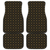 Orthodox Christian Pattern Print Front and Back Car Floor Mats