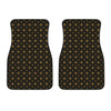 Orthodox Christian Pattern Print Front Car Floor Mats