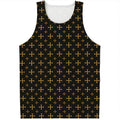 Orthodox Christian Pattern Print Men's Tank Top
