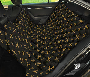 Orthodox Christian Pattern Print Pet Car Back Seat Cover