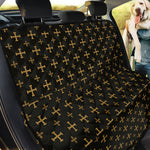 Orthodox Christian Pattern Print Pet Car Back Seat Cover