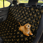 Orthodox Christian Pattern Print Pet Car Back Seat Cover