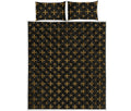 Orthodox Christian Pattern Print Quilt Bed Set
