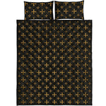 Orthodox Christian Pattern Print Quilt Bed Set