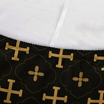 Orthodox Christian Pattern Print Sofa Cover