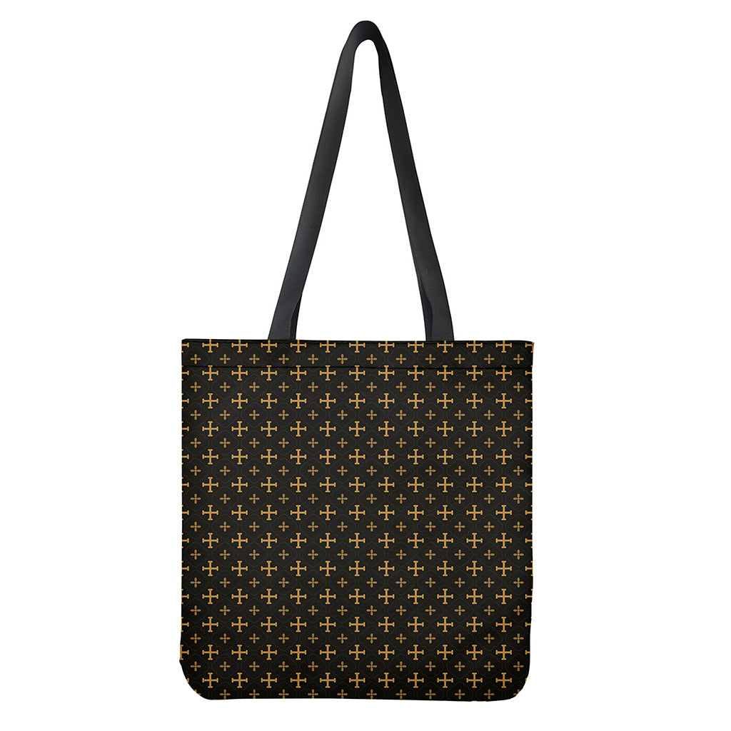 Orthodox Christian Pattern Print Tote Bag