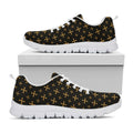 Orthodox Christian Pattern Print White Running Shoes