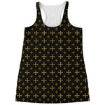 Orthodox Christian Pattern Print Women's Racerback Tank Top