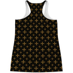 Orthodox Christian Pattern Print Women's Racerback Tank Top