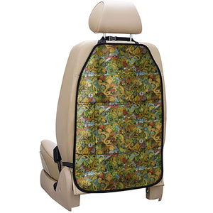 Outdoor Camping Pattern Print Car Seat Organizers