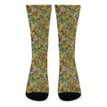Outdoor Camping Pattern Print Crew Socks