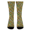 Outdoor Camping Pattern Print Crew Socks