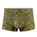 Outdoor Camping Pattern Print Men's Boxer Briefs
