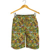 Outdoor Camping Pattern Print Men's Shorts