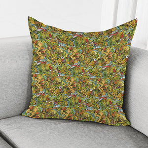 Outdoor Camping Pattern Print Pillow Cover