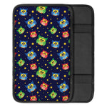 Owl And Star Pattern Print Car Center Console Cover