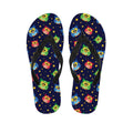 Owl And Star Pattern Print Flip Flops