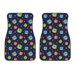 Owl And Star Pattern Print Front Car Floor Mats