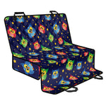 Owl And Star Pattern Print Pet Car Back Seat Cover