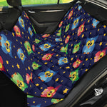 Owl And Star Pattern Print Pet Car Back Seat Cover