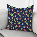 Owl And Star Pattern Print Pillow Cover