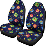 Owl And Star Pattern Print Universal Fit Car Seat Covers