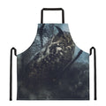 Owl At Night Print Apron