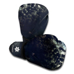 Owl At Night Print Boxing Gloves