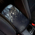 Owl At Night Print Car Center Console Cover
