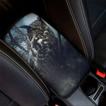 Owl At Night Print Car Center Console Cover