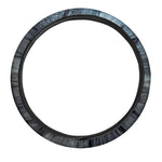 Owl At Night Print Car Steering Wheel Cover