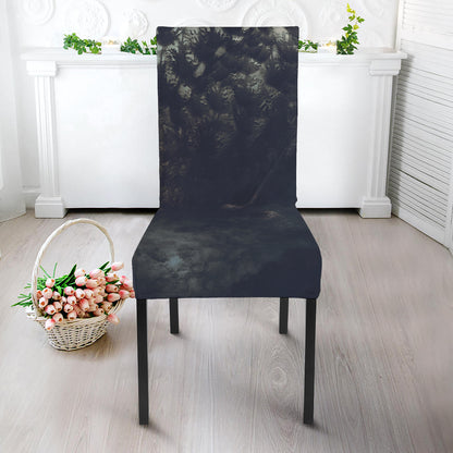 Owl At Night Print Dining Chair Slipcover