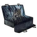 Owl At Night Print Pet Car Back Seat Cover