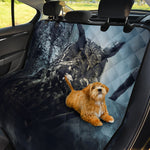 Owl At Night Print Pet Car Back Seat Cover